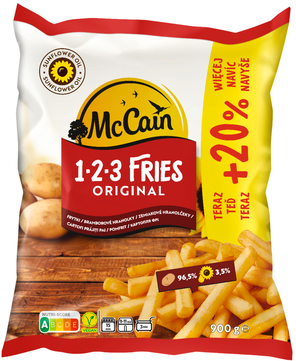 McCain 123 Fries original