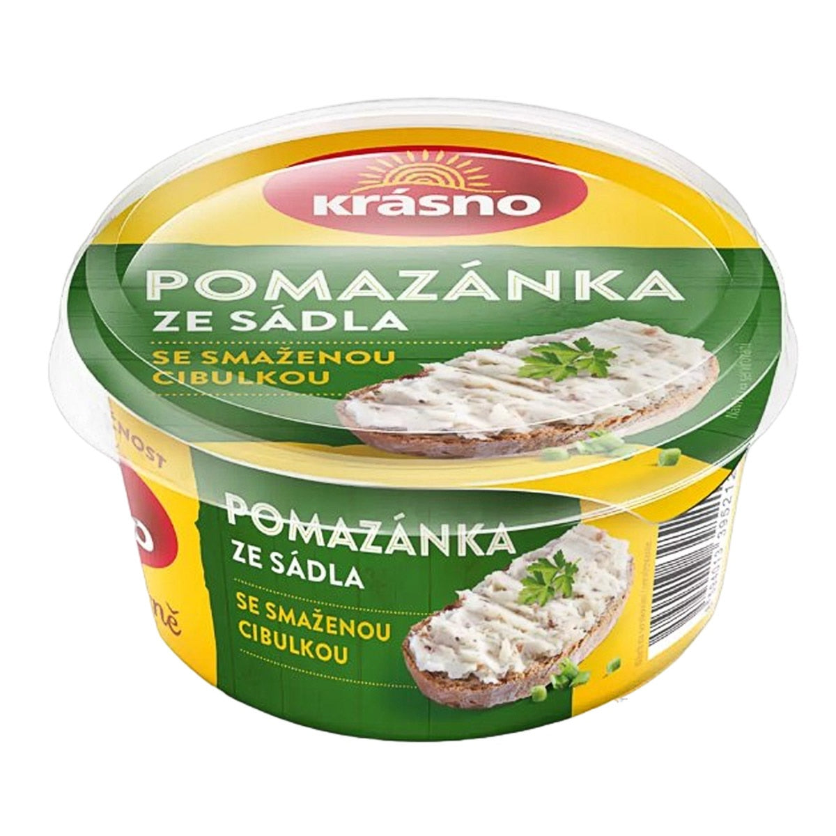 Krásno Pomazánka ze sádla se smaženou cibulkou