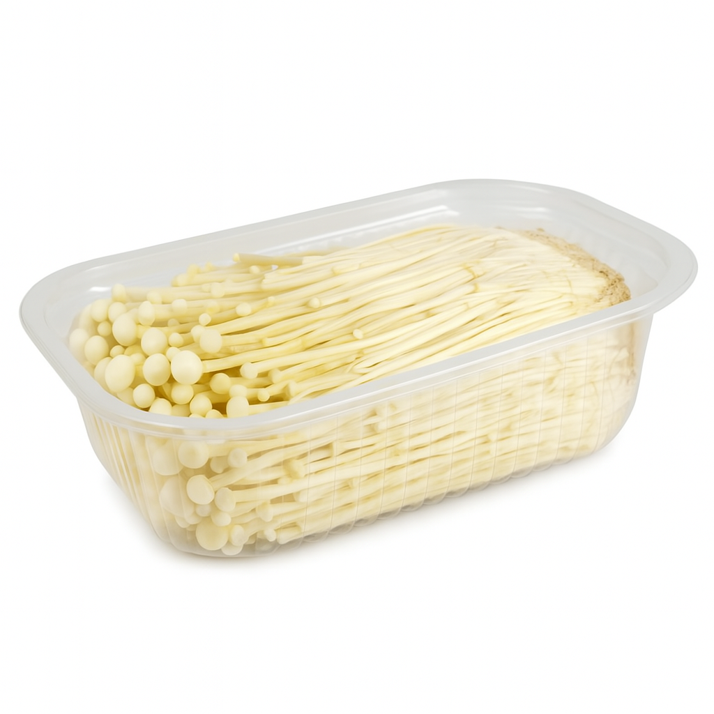Houby Enoki čerstvé, balení