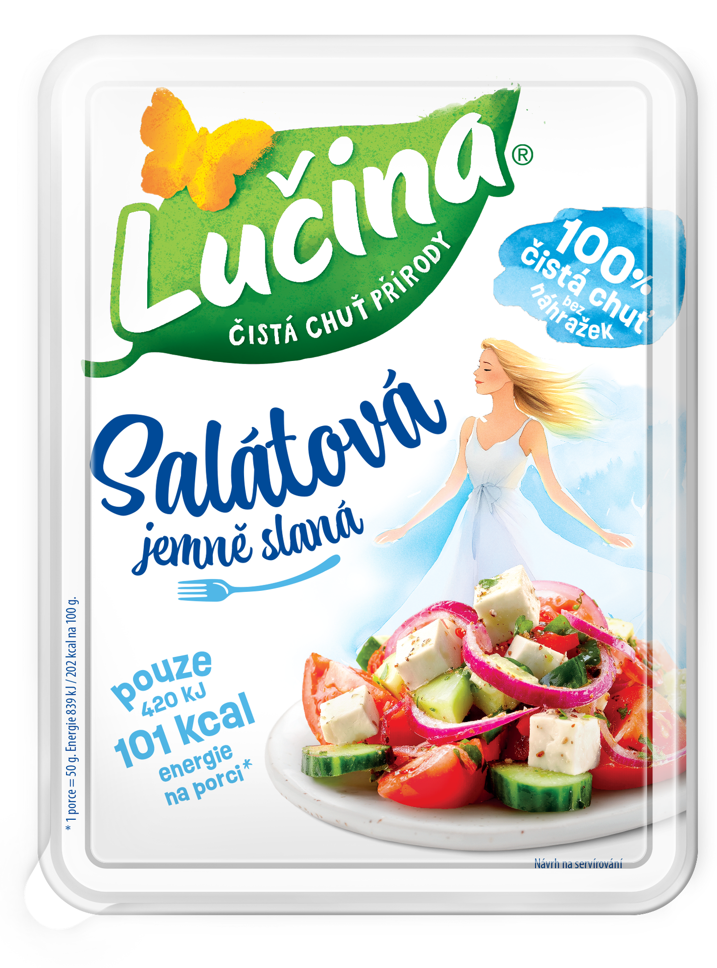 Lučina Salátová jemně slaná