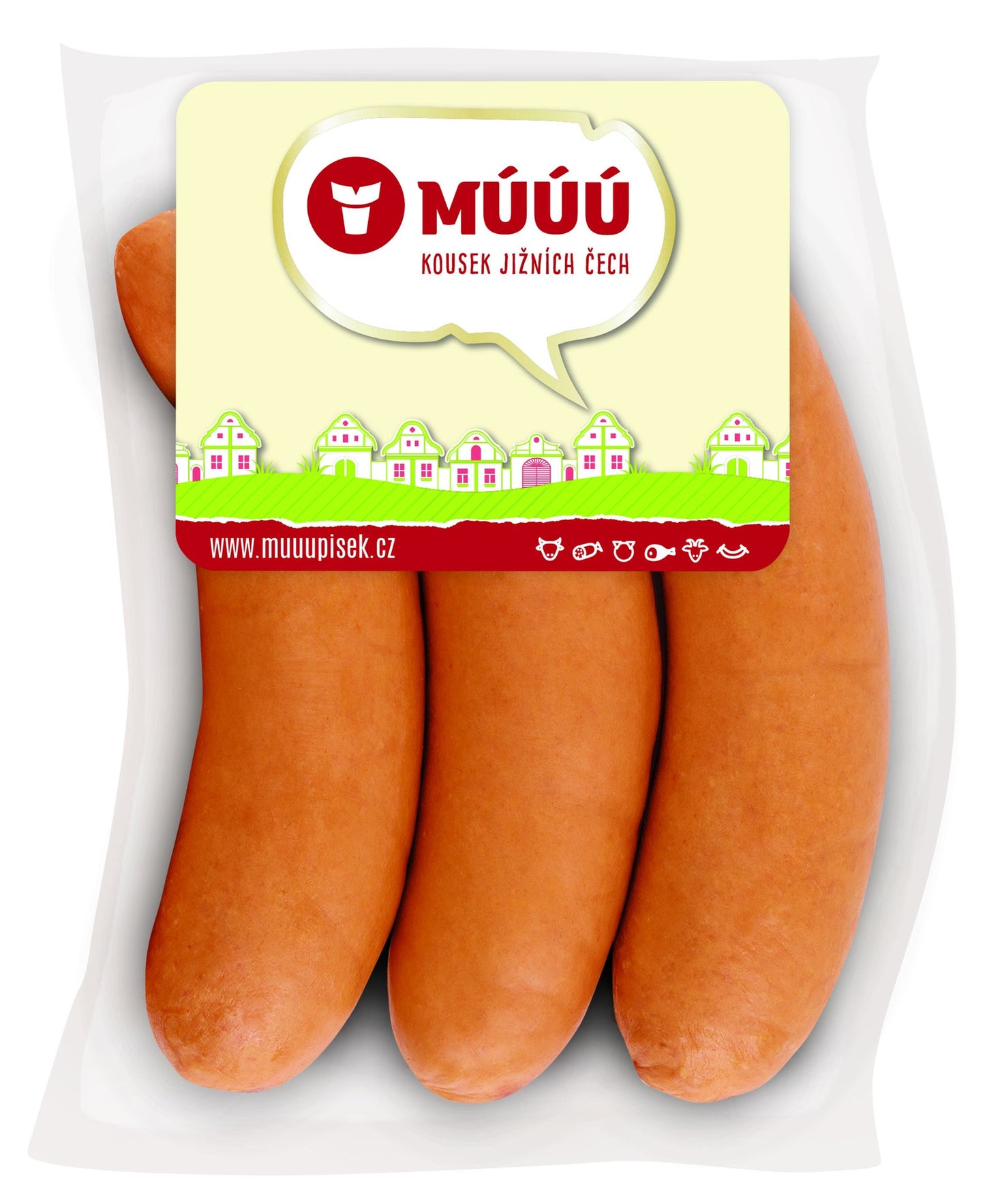 Múúú Farmářské párky libové