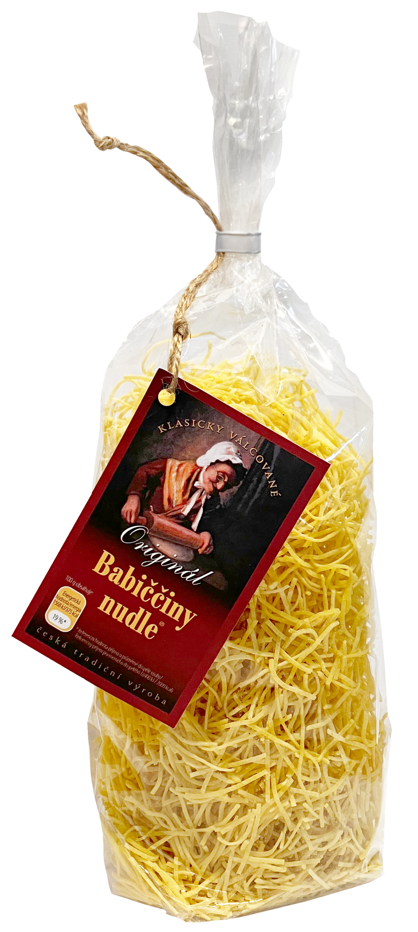 Babiččiny nudle válcované - polévkové