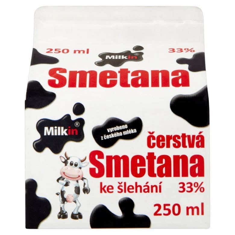 Milkin Čerstvá smetana ke šlehání (33%)