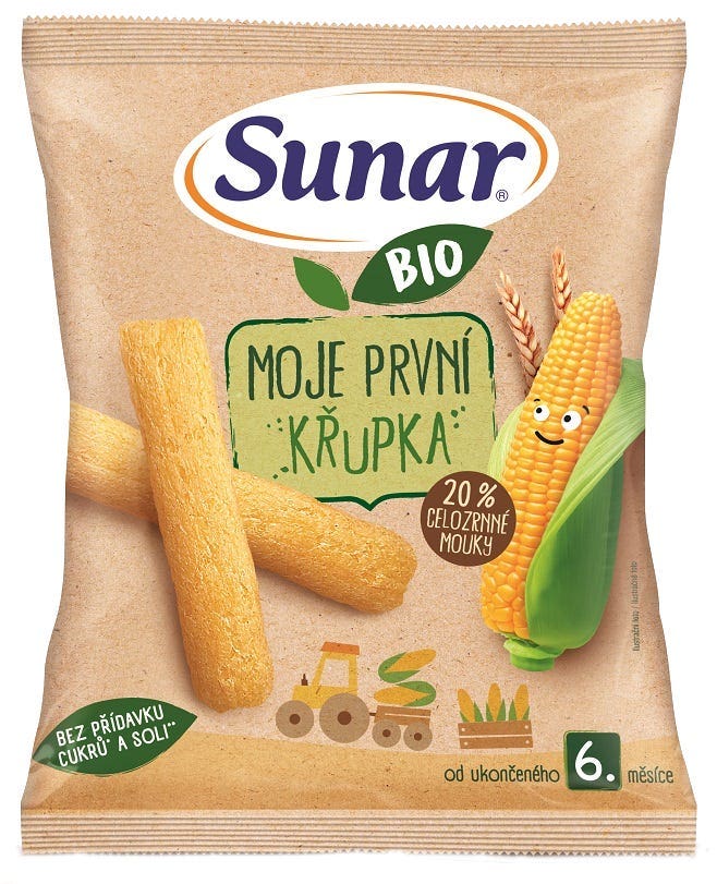 Sunar BIO Moje první dětská křupka 6m+