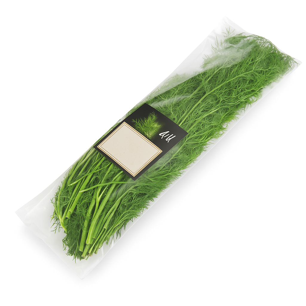 Kopr čerstvý řezaný, balení