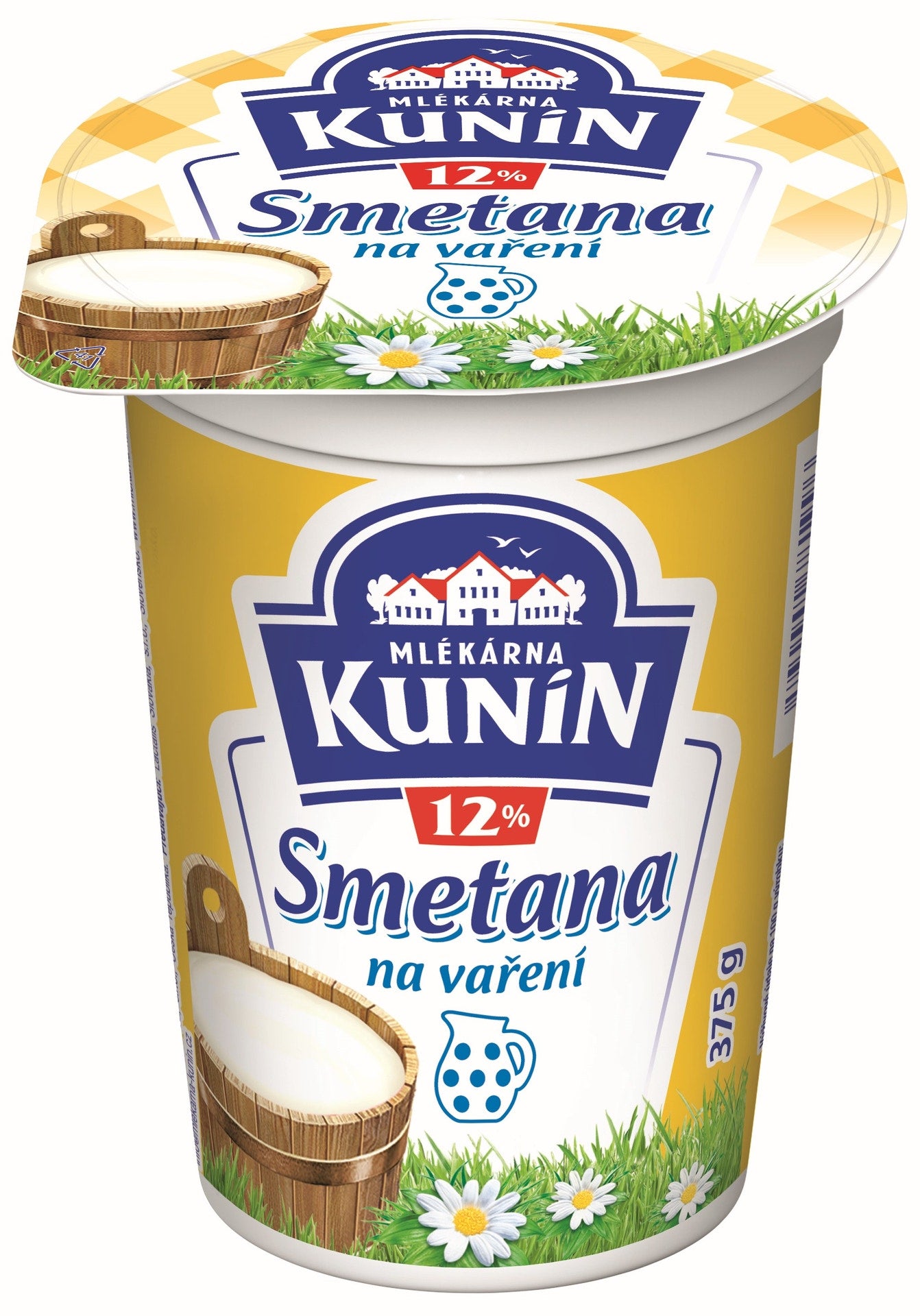 Mlékárna Kunín Smetana 12%