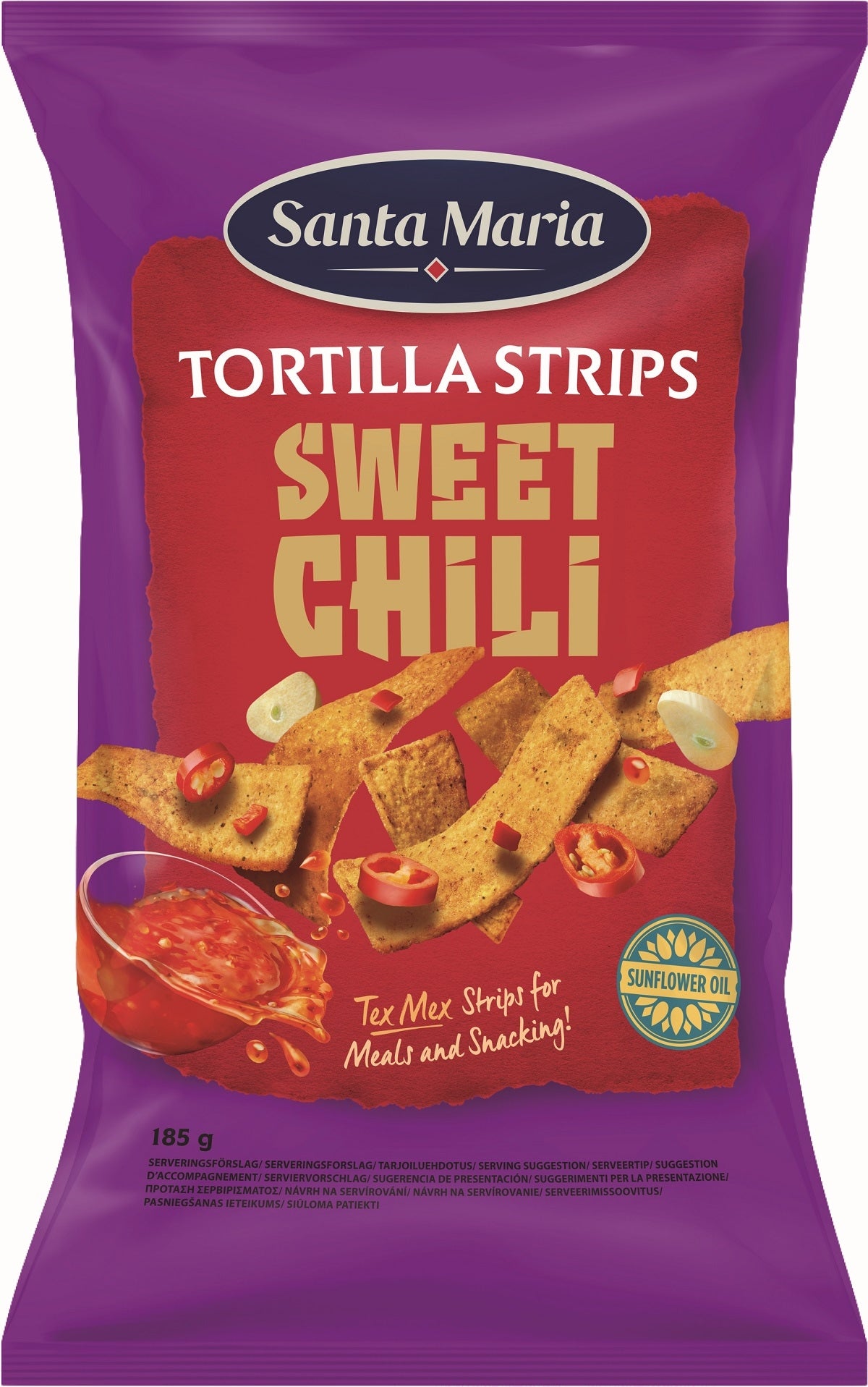Santa Maria Tortilla stripes Sweet chilli