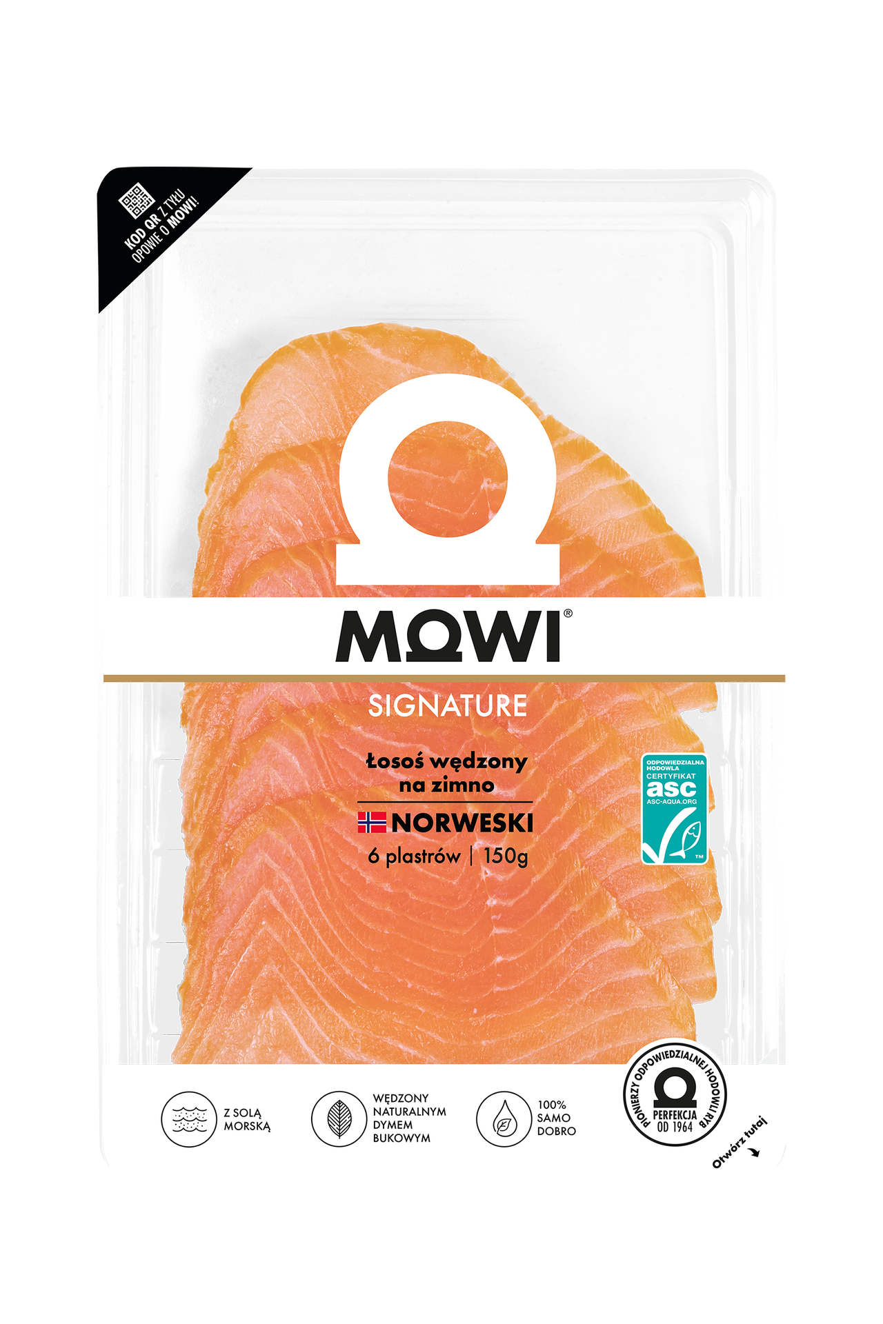 Mowi Signature cold smoked 150g