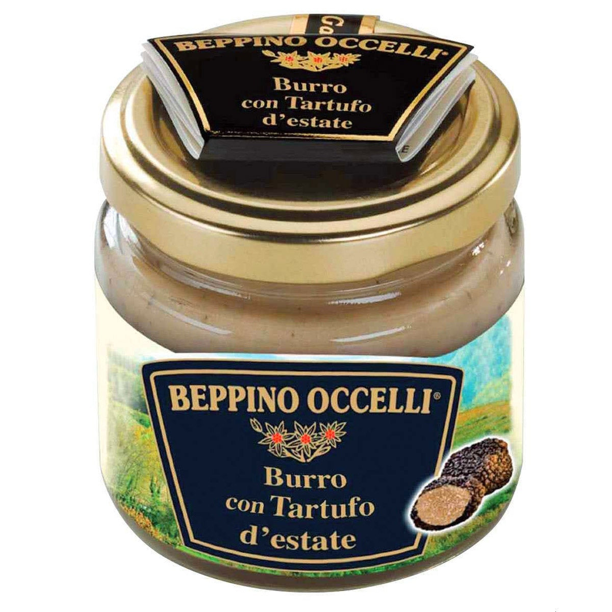 Beppino Occelli Máslo s lanýžem Burro con Tartufo d'estate