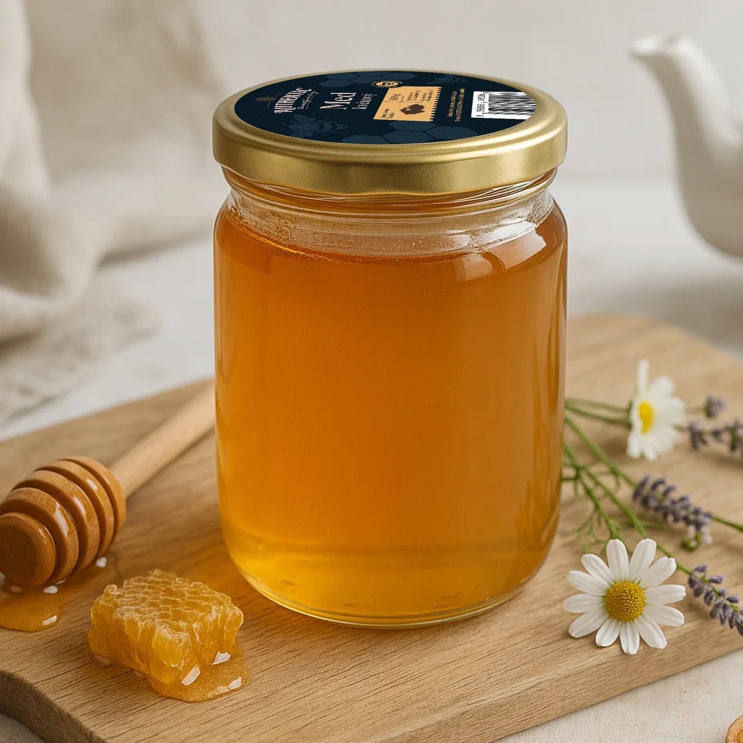 Authentic med květový