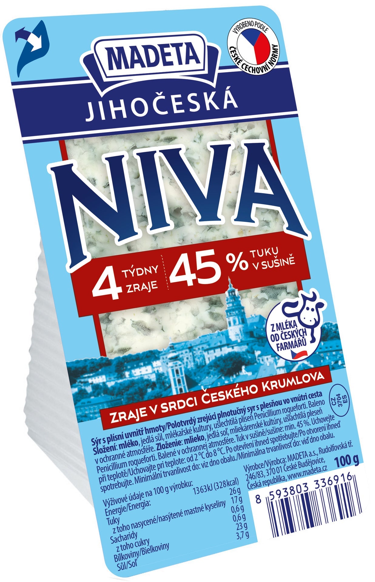 Madeta Jihočeská Niva 45%