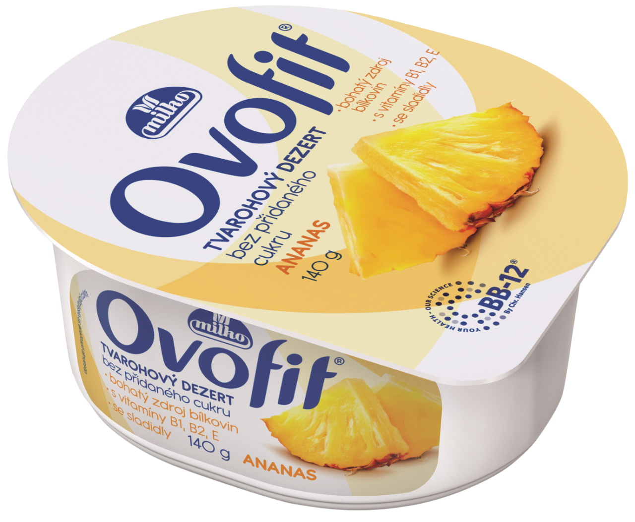 Milko Ovofit dezert ananasový