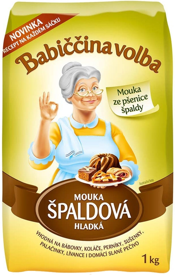 Babiččina Volba Špaldová mouka hladká