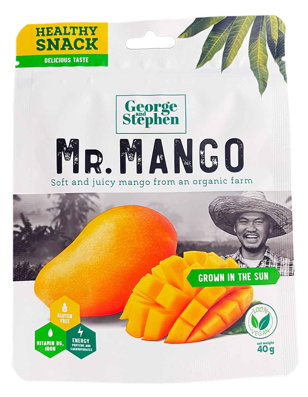 George and Stephen Ovocný snack Mr. Mango