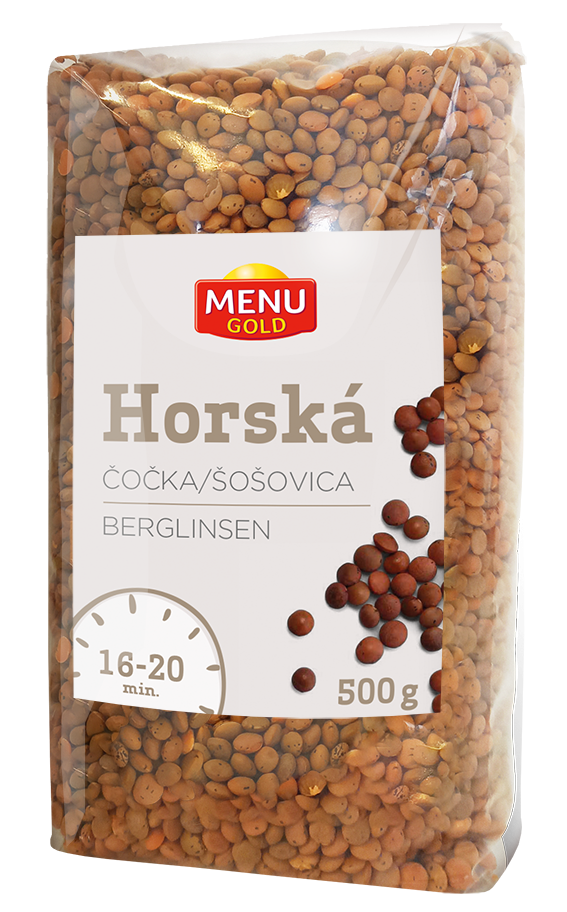 Menu Gold Čočka horská