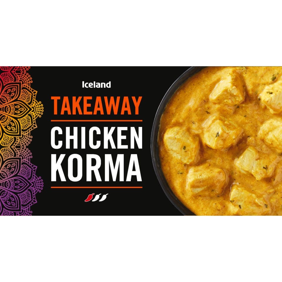 Iceland Korma s kuřecím masem