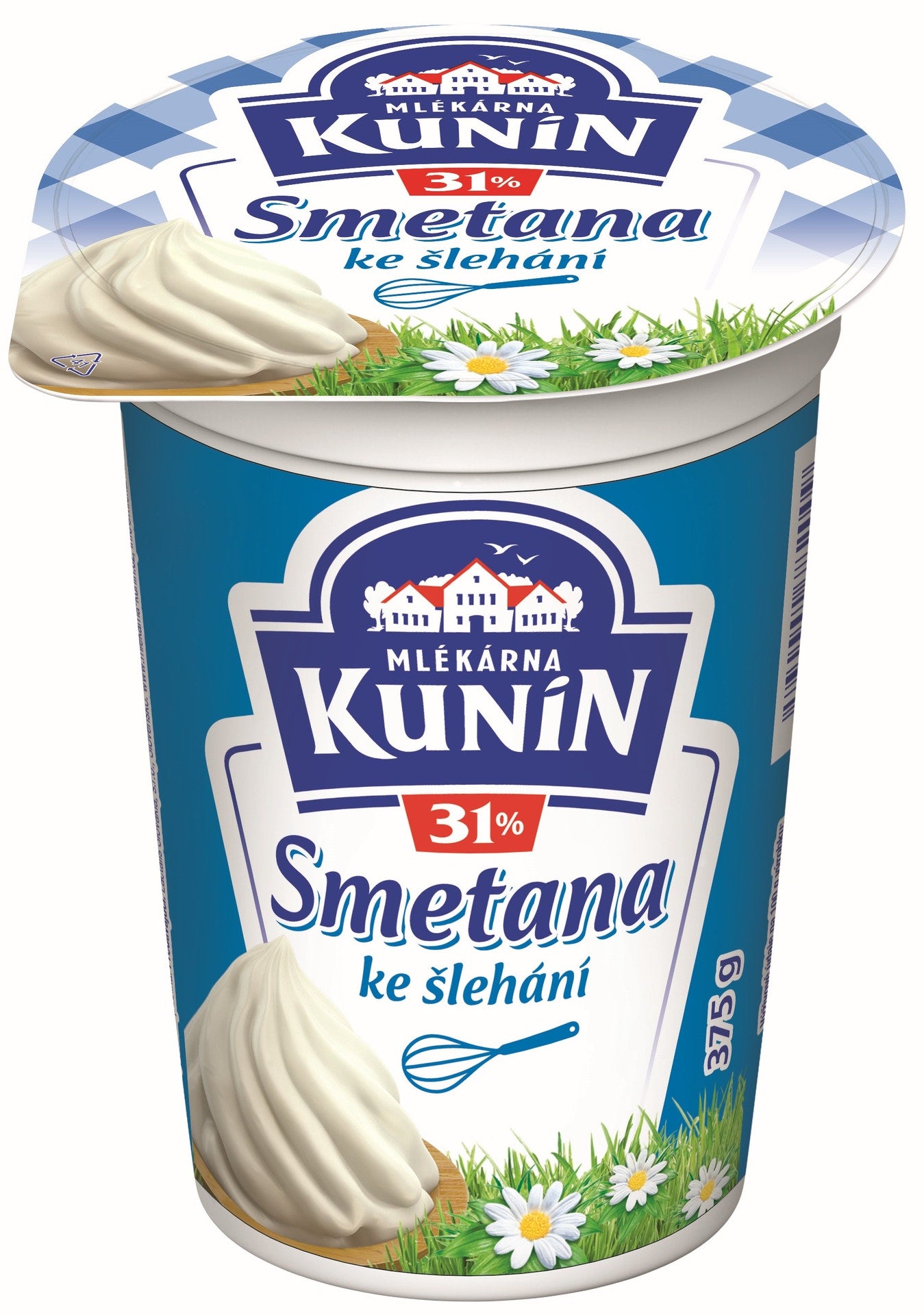 Mlékárna Kunín Smetana ke šlehání (31%)