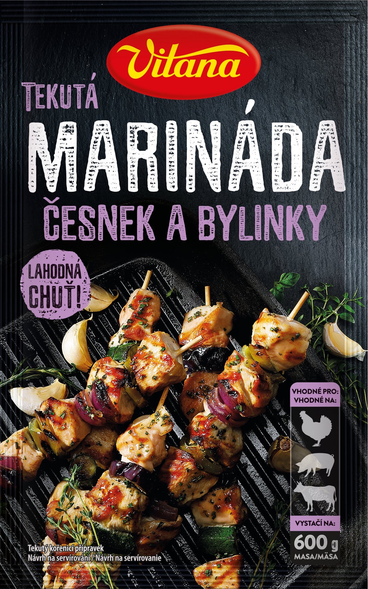 Vitana Tekutá marináda Česnek a bylinky