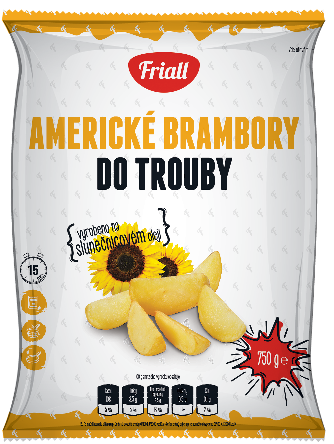 Friall Americké brambory do trouby