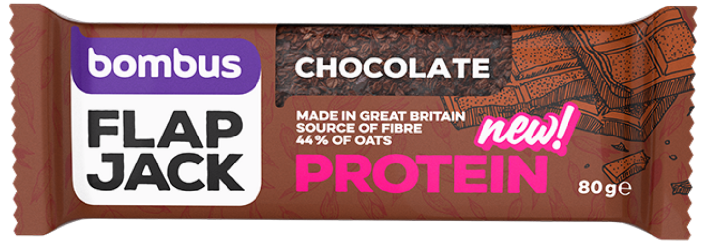 Bombus Protein Flapjack Chocolate