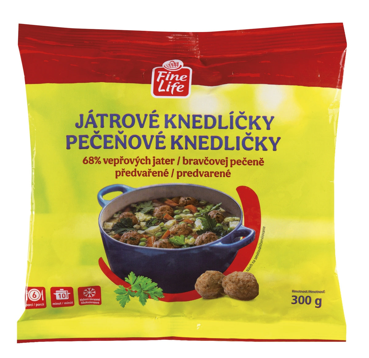 Fine Life Knedlíčky játrové