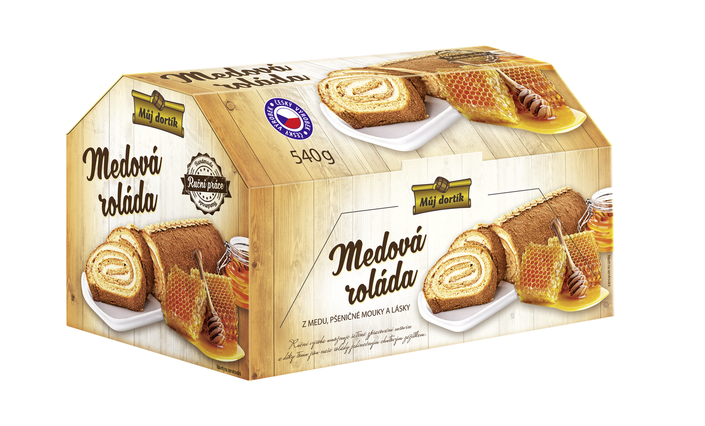 Můj dortík Medová roláda malá
