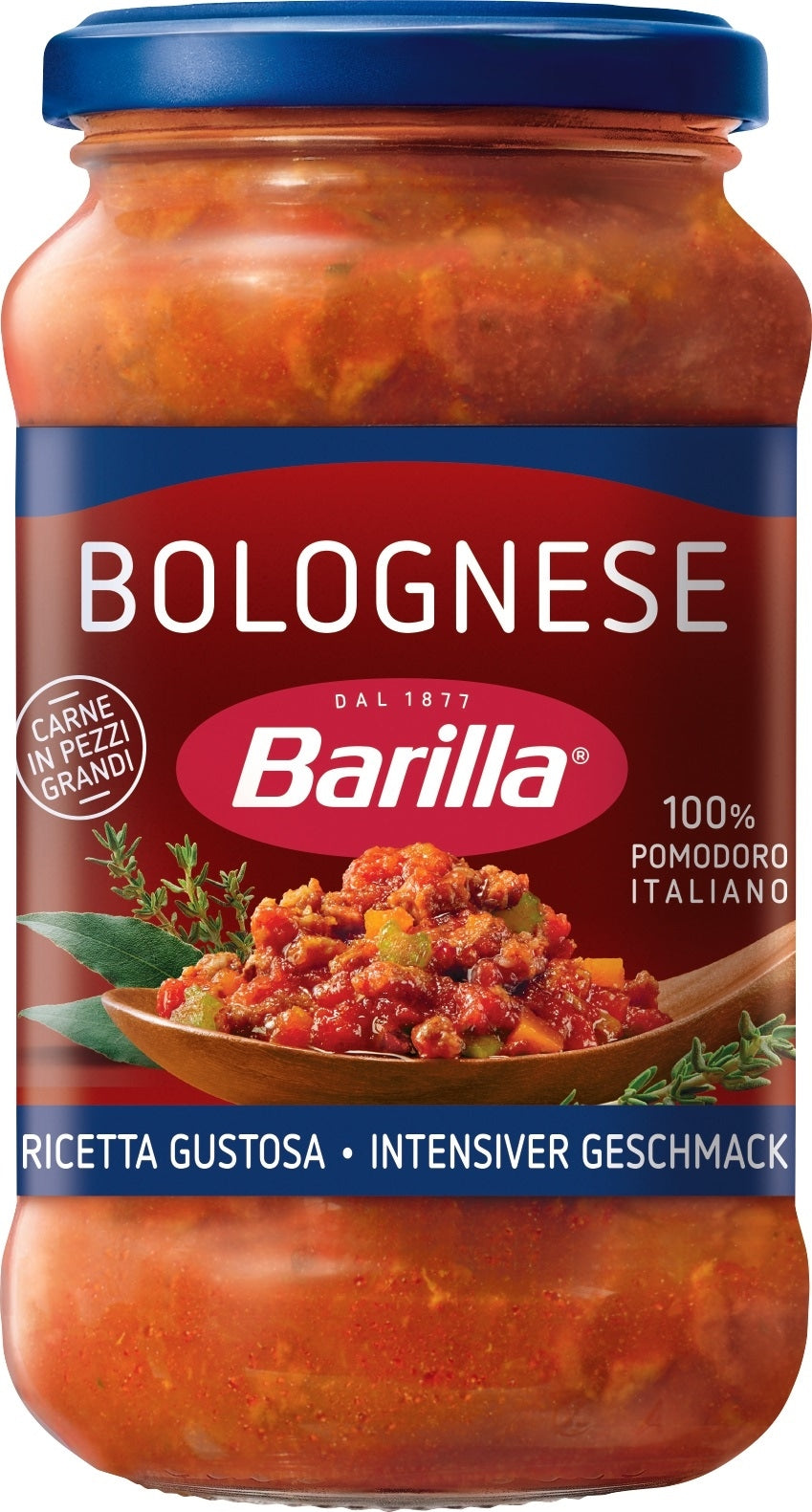 Barilla Bolognese rajčatová omáčka s hovězím a vepřovým masem