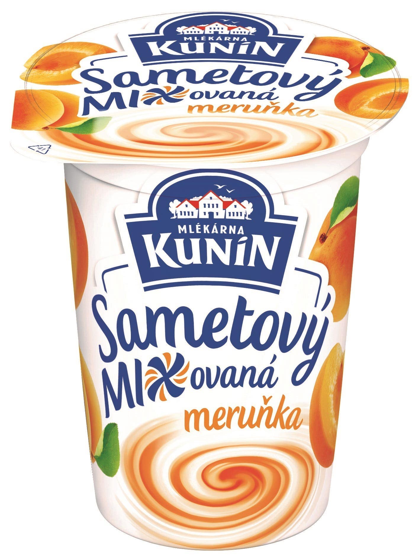 Mlékárna Kunín Sametový jogurt meruňka