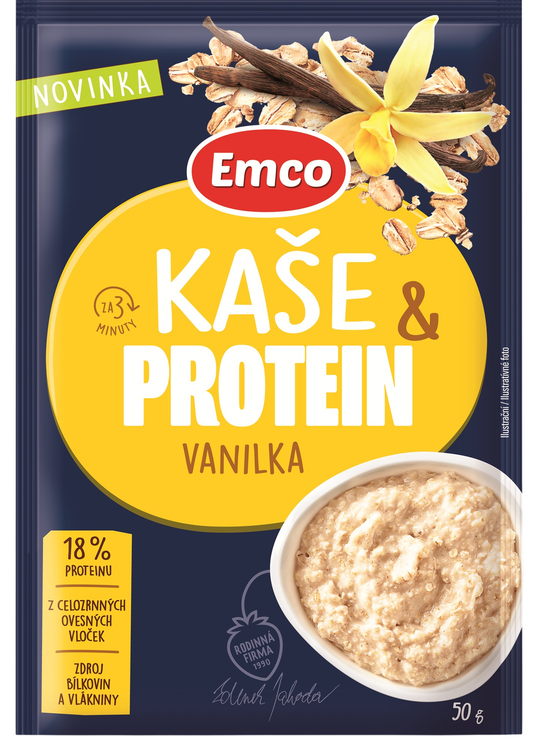 Emco Kaše proteinová vanilková