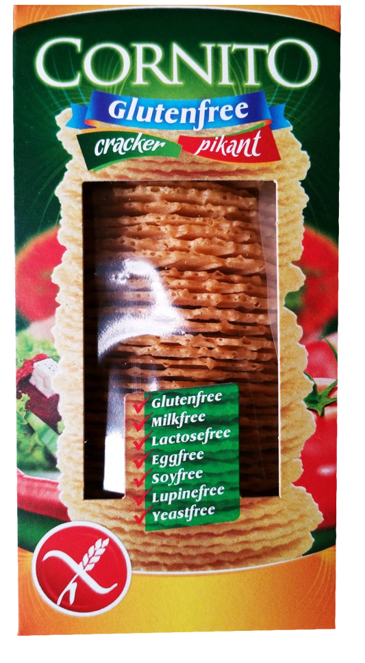Cornito Bezlepkové krekry pikant