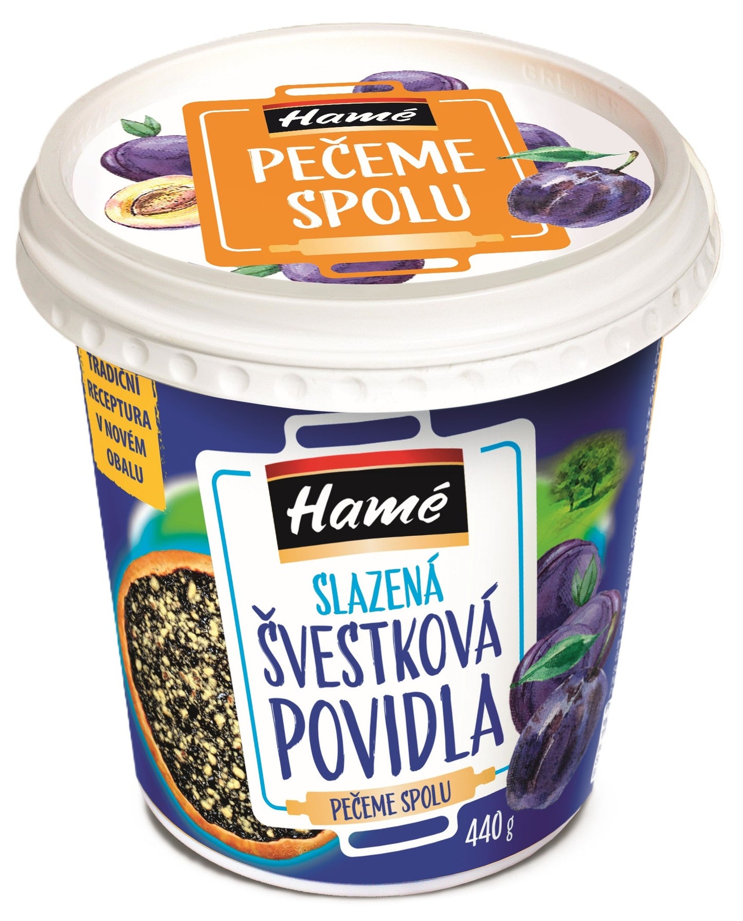 Hamé Slazená švestková povidla