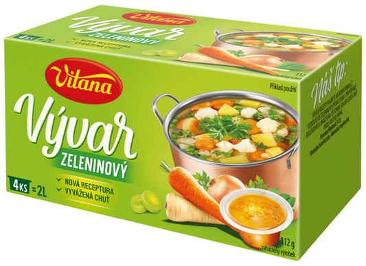 Vitana Vývar zeleninový 4 ks