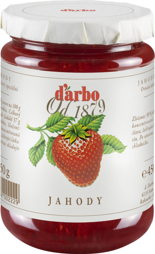 Darbo Džem zahradní jahody extra