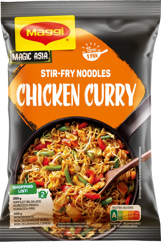Maggi Nudle z pánve Kuře na kari sáček