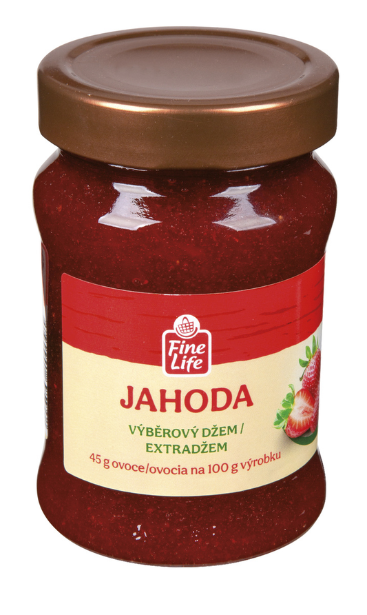 Fine Life Džem výběrový jahoda