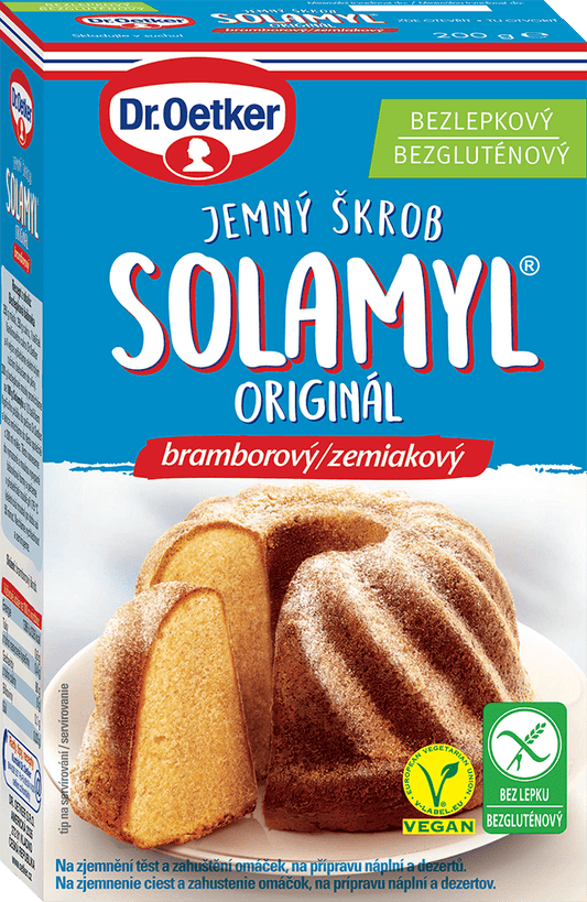 Dr. Oetker Solamyl jemný bramborový škrob bez lepku