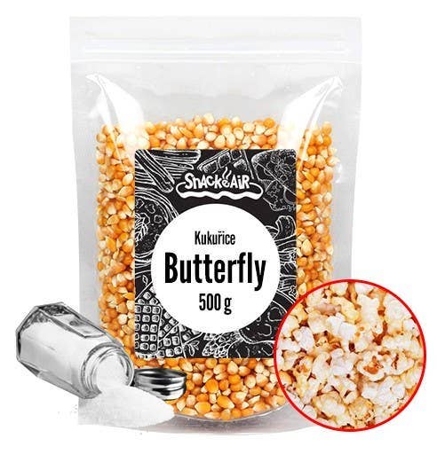 SnackAir Prémiová kukuřice na slaný popcorn