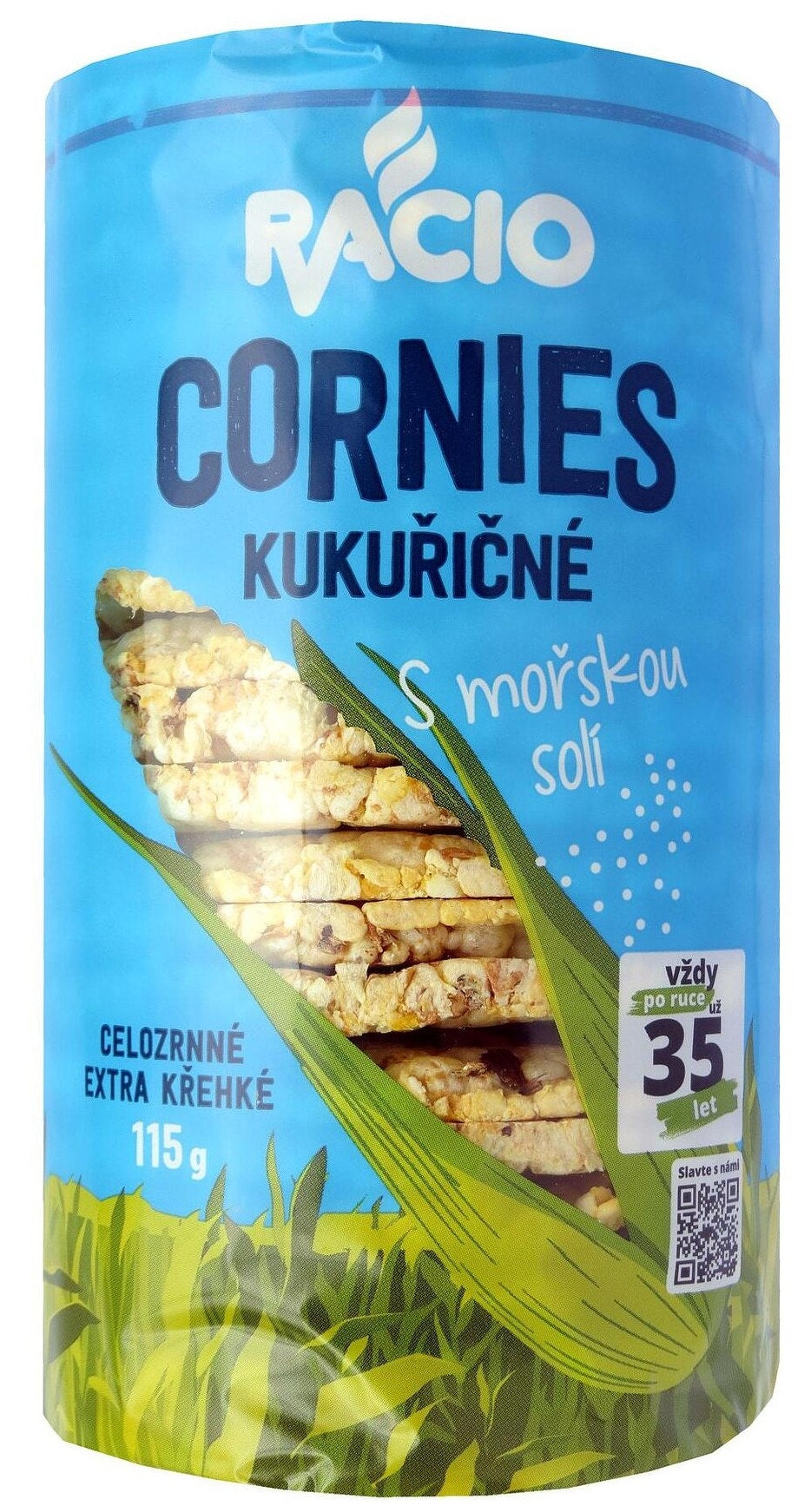 Racio Cornies Kukuřičné chlebíčky s mořskou solí