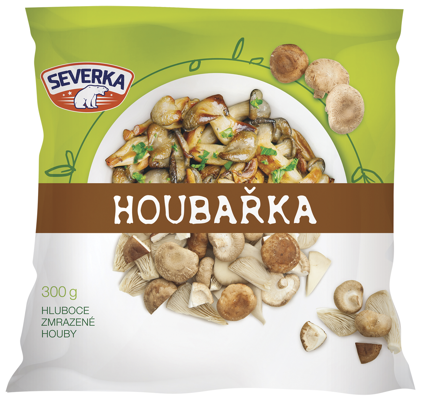 Severka Houbařka - směs hub