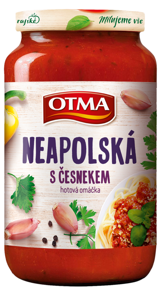 Otma Neapolská omáčka s česnekem
