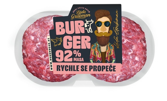 Láďa Grileman Burger mix 50/50, 2x160g