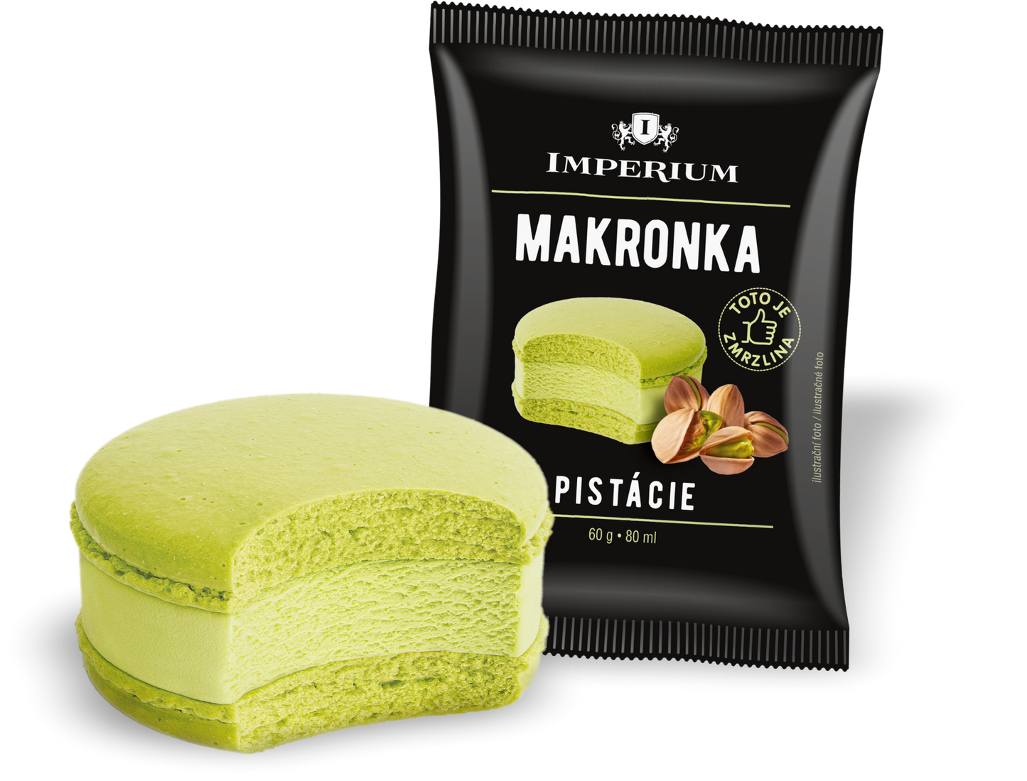 Imperium Zmrzlinová makronka Pistácie