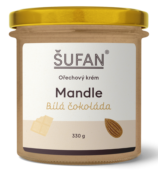 Šufan Mandle-bílá čokoláda krém