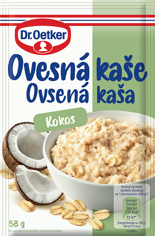 Dr. Oetker Ovesná kaše Kokos