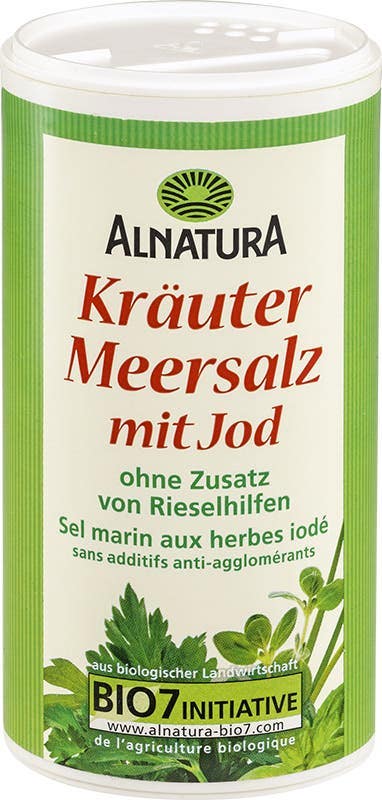 ALNATURA BIO Sůl mořská bylinková s jódem