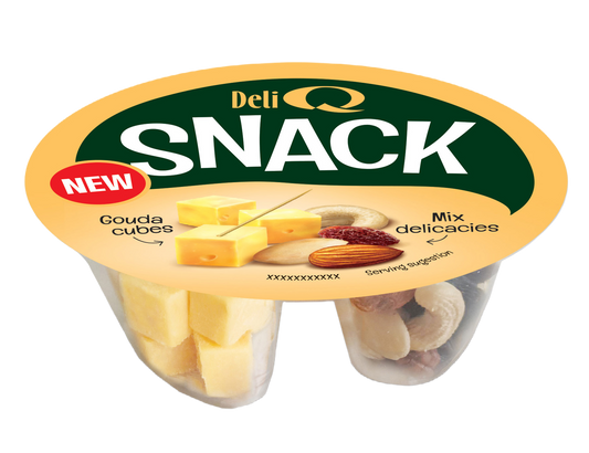 Deli Q Snack Gouda cubes/Mix delicacies