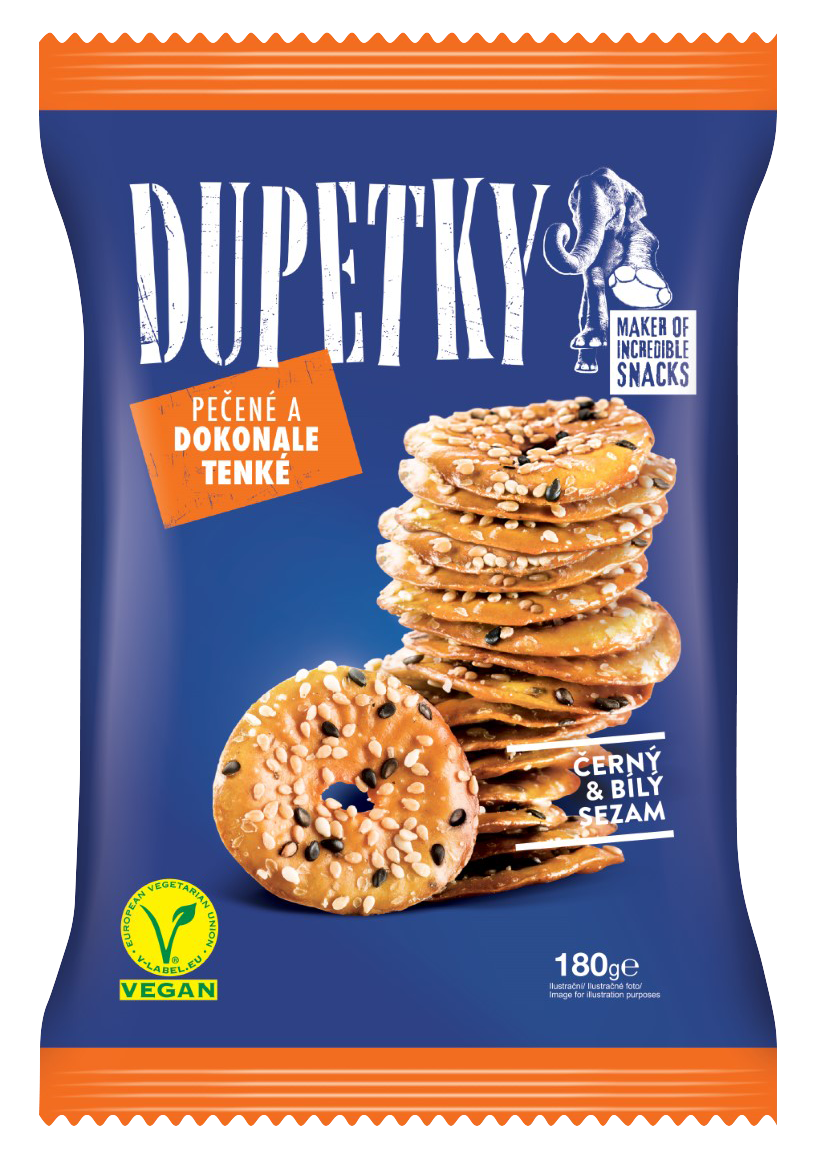 Dupetky Pečené & sezam MAXI