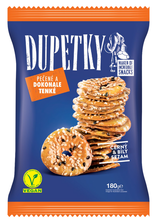 Dupetky Pečené & sezam MAXI