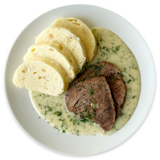 Authentic Koprová omáčka s hovězím masem