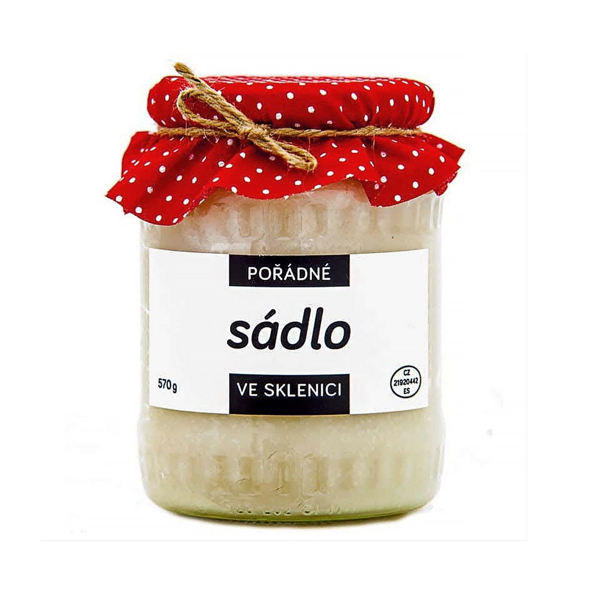 Pořádně ve sklenici Sádlo